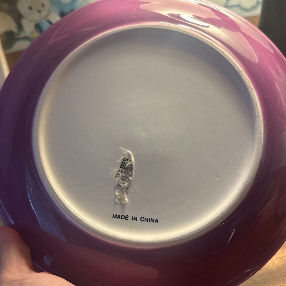Purple Witch Halloween Plate - Picture 7 of 10
